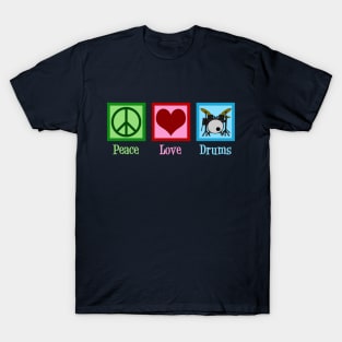 Peace Love Drums T-Shirt